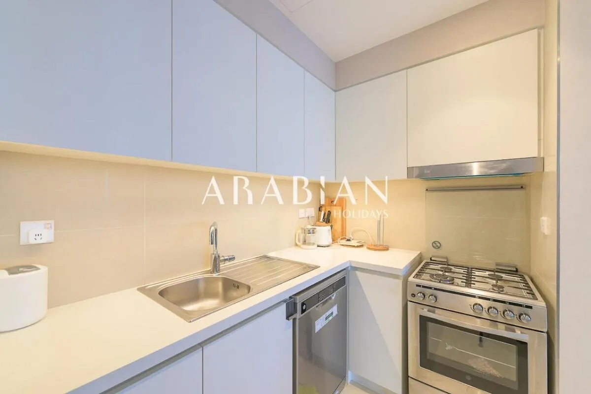Sophisticated 1Br With City View In Creek Harbor Dubaj Apartmán