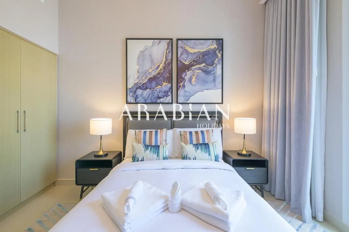Sophisticated 1Br With City View In Creek Harbor Dubai Apartment