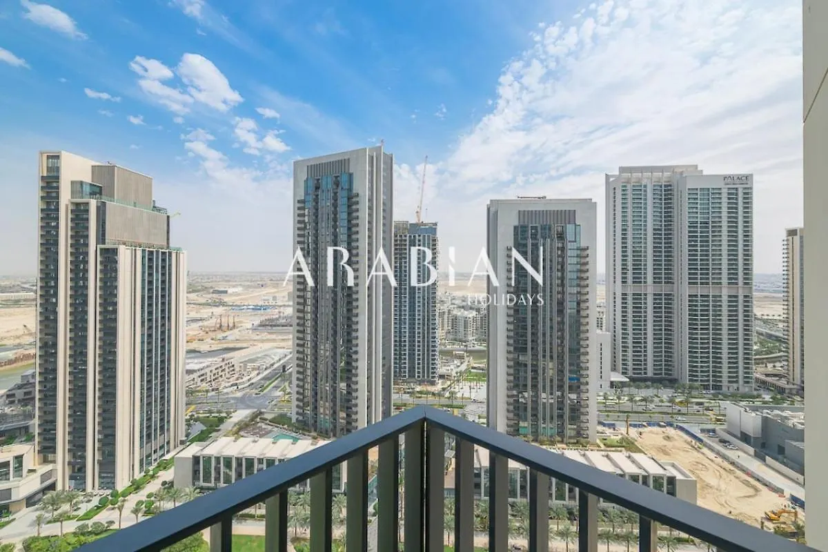 Sophisticated 1Br With City View In Creek Harbor Dubai