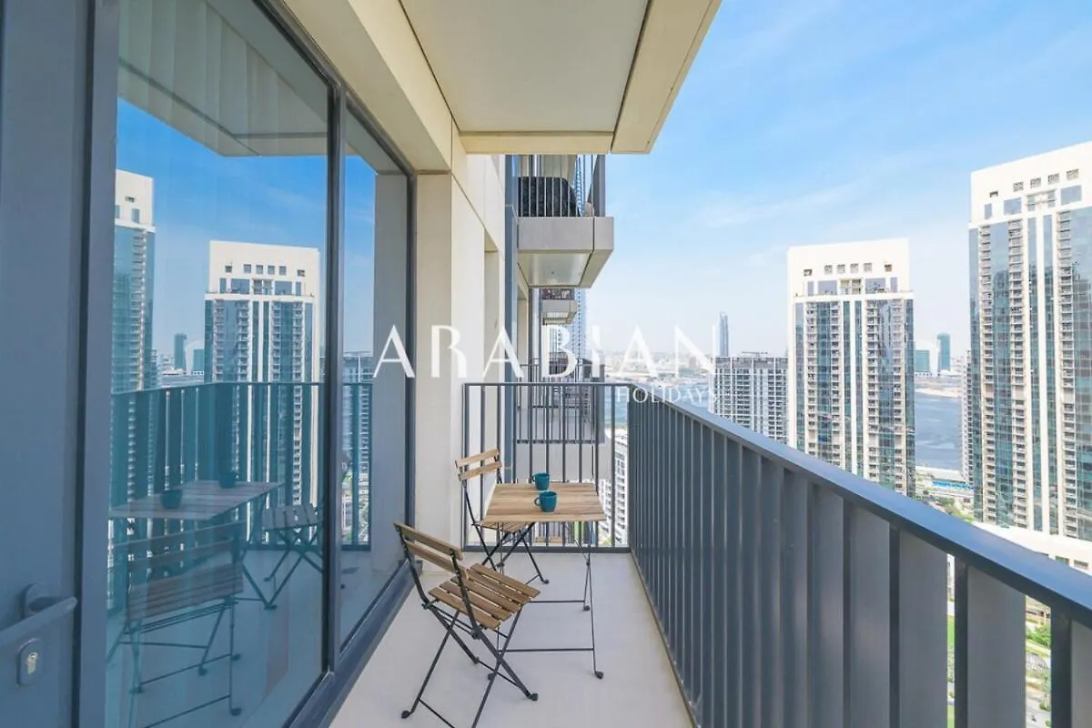 Sophisticated 1Br With City View In Creek Harbor Dubai 0*,